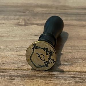 Artisaire Wax Seal Stamp, Letter F in Script